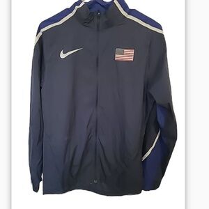 Nike Pro Elite USA Podium Track & Field Olympic Team Jacket Sz S Men